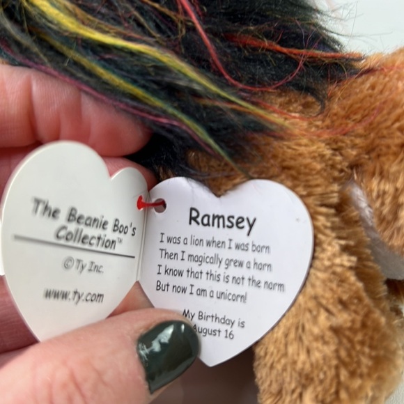 Ty Beanie Boos Collectible Toys - Ramsey - Picture 5 of 8